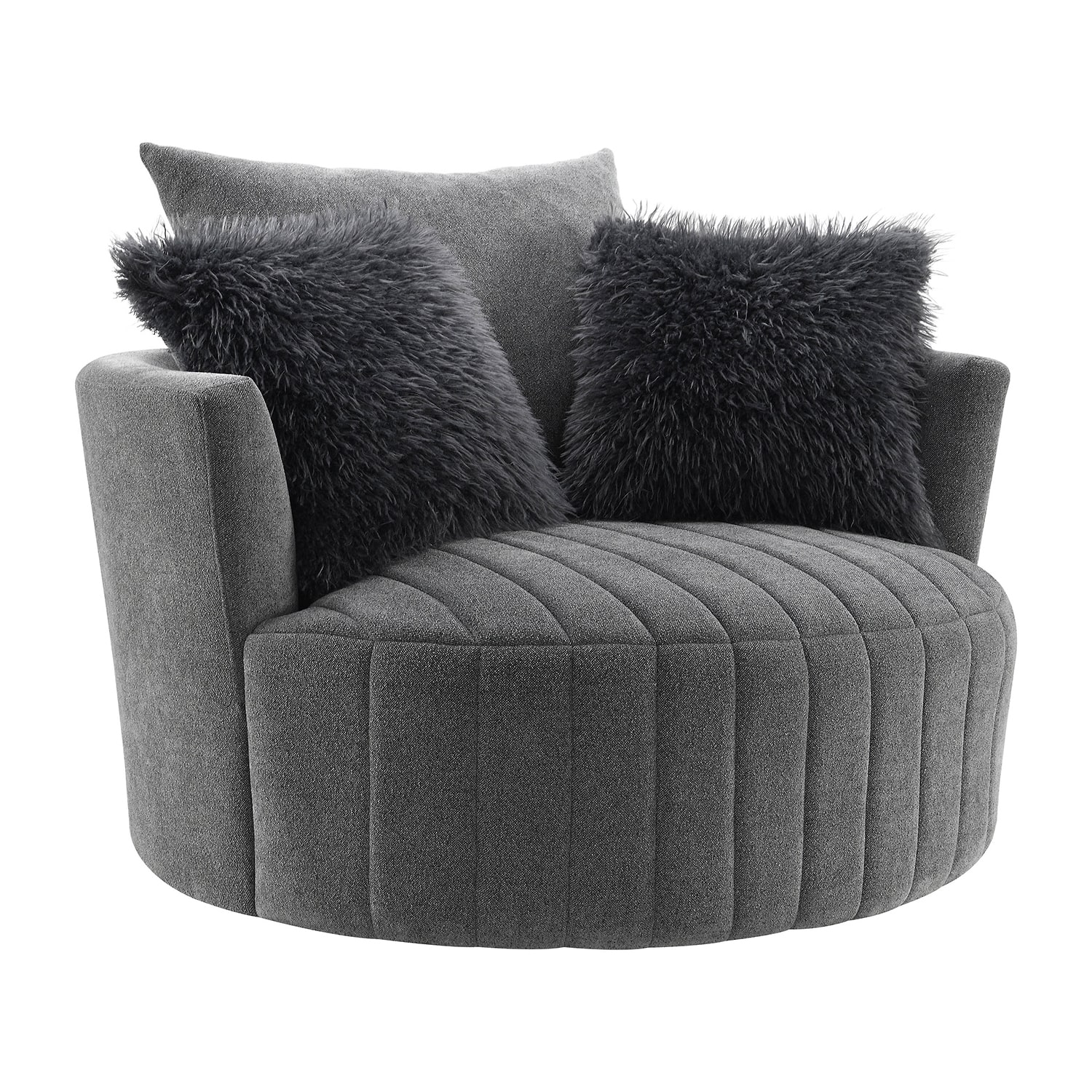 Furniture of America™  BALENA Swivel Accent Chair