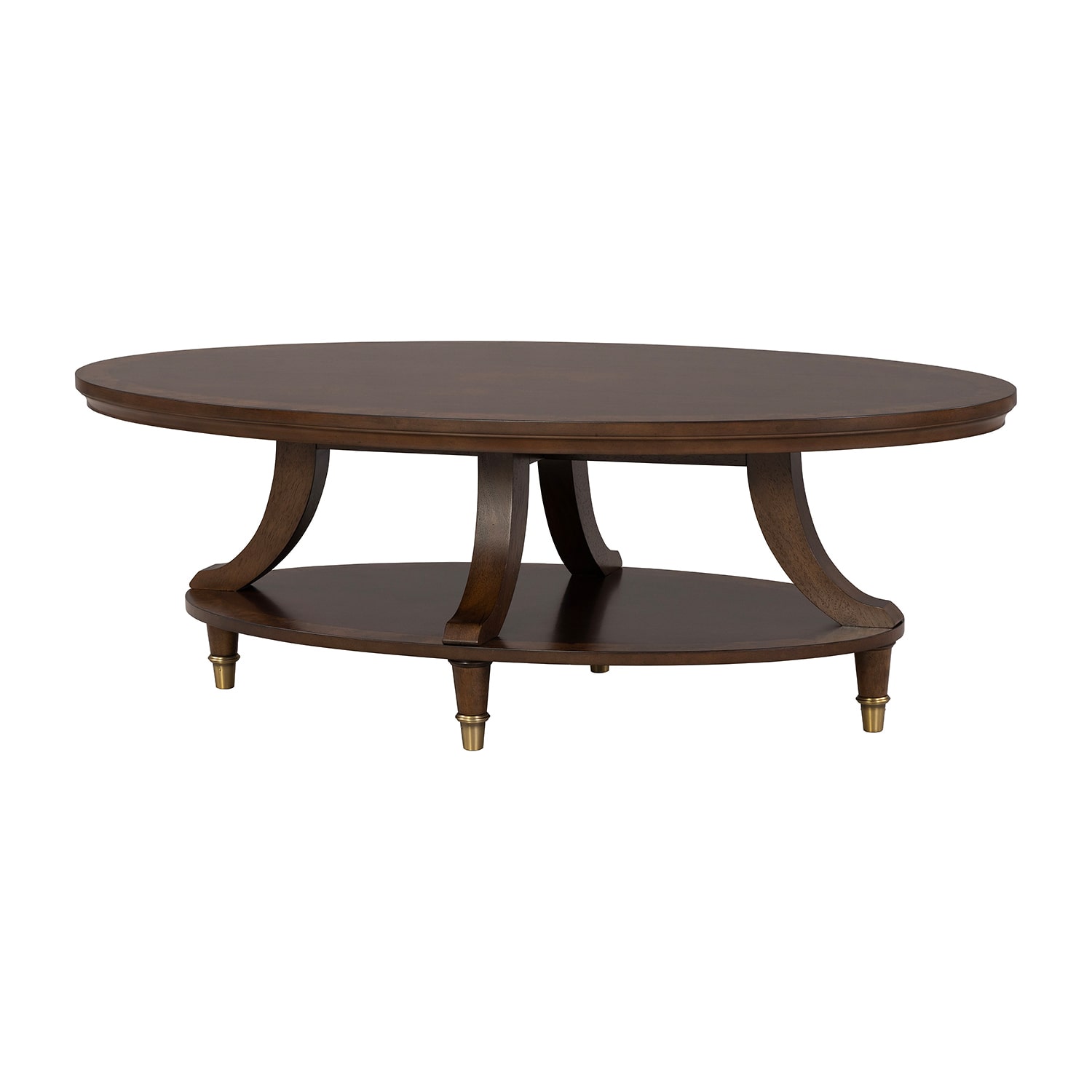 Furniture of America™ Willa Oval Coffee Table with Built-In Storage