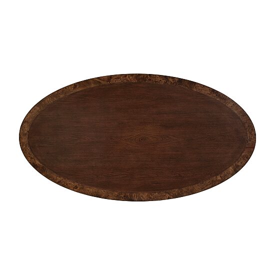 Furniture of America™ Willa Oval Coffee Table with Built-In Storage