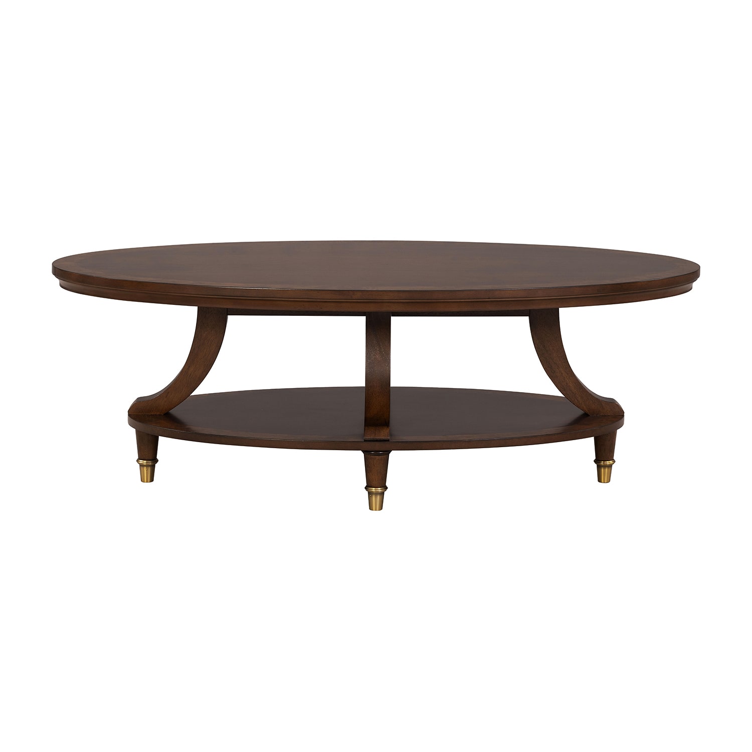 Furniture of America™ Willa Oval Coffee Table with Built-In Storage