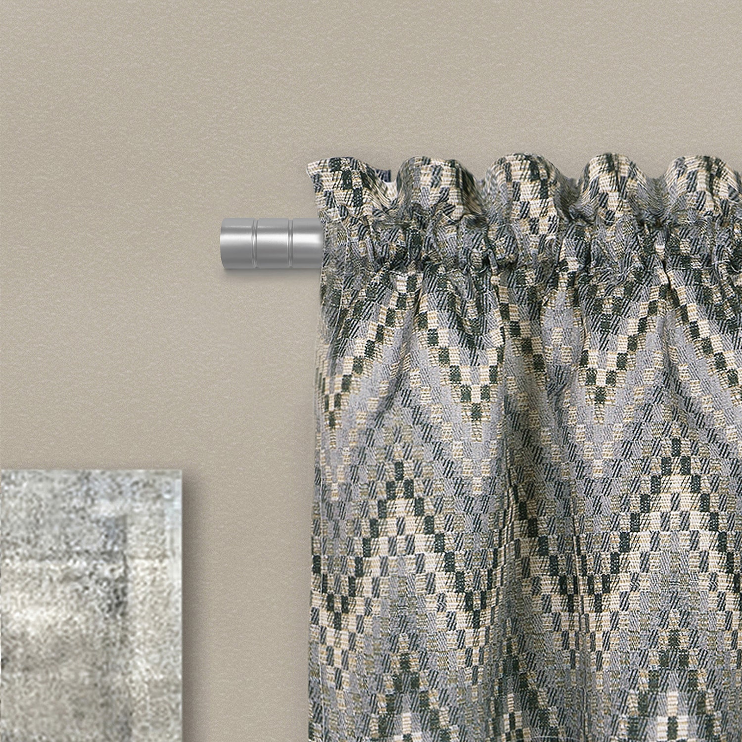 Achim Cole ¾ Adjustable 3/4 Curtain Rod