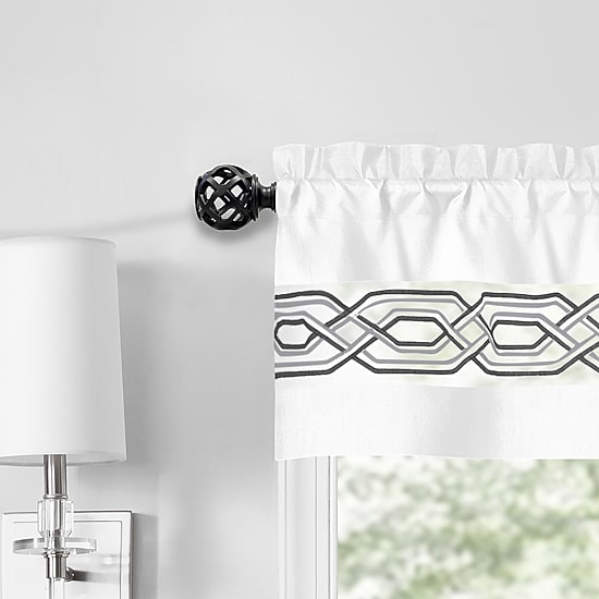 Achim Carrie Adjustable 3/4 IN Curtain Rod