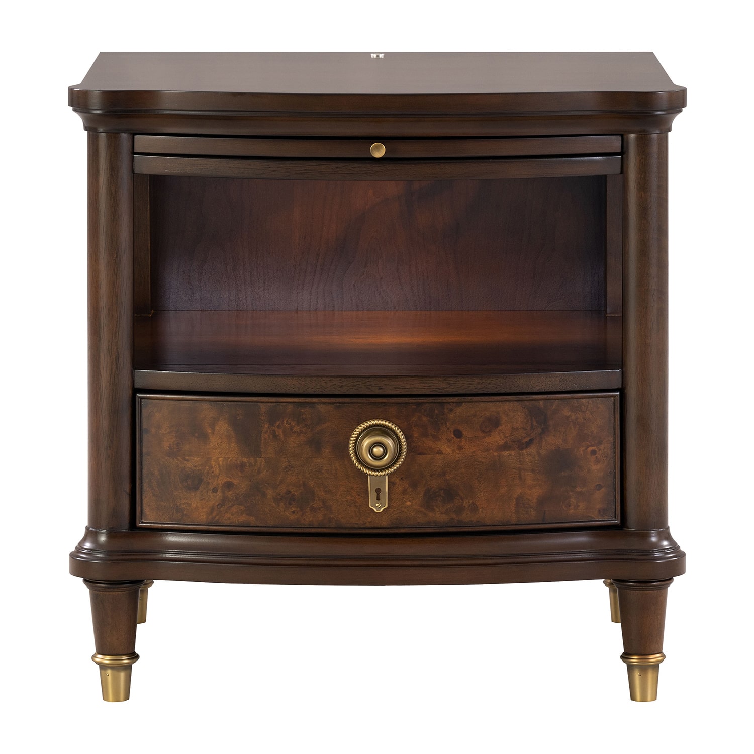 Furniture of America™ Willa End Table with Led and Built-In Storage