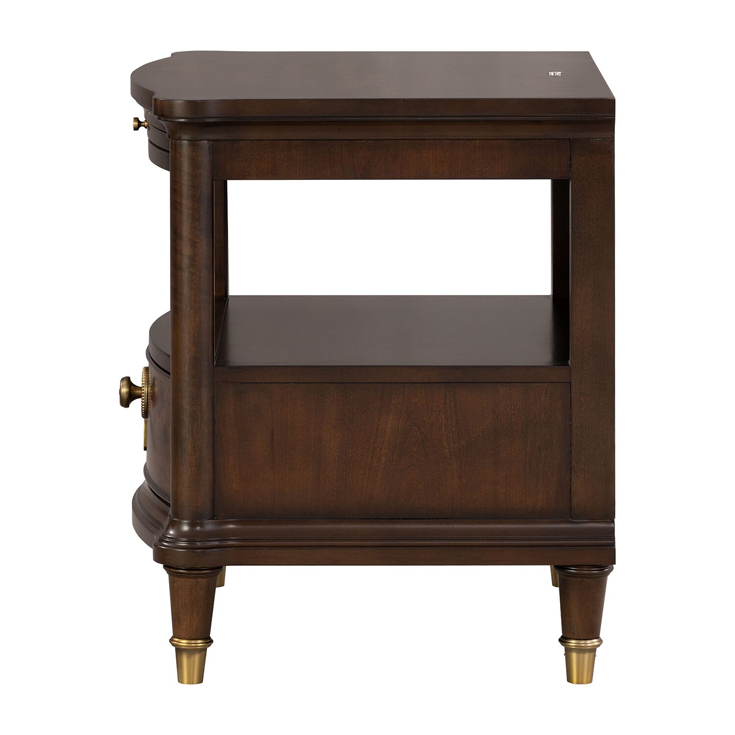 Furniture of America™ Willa End Table with Led and Built-In Storage