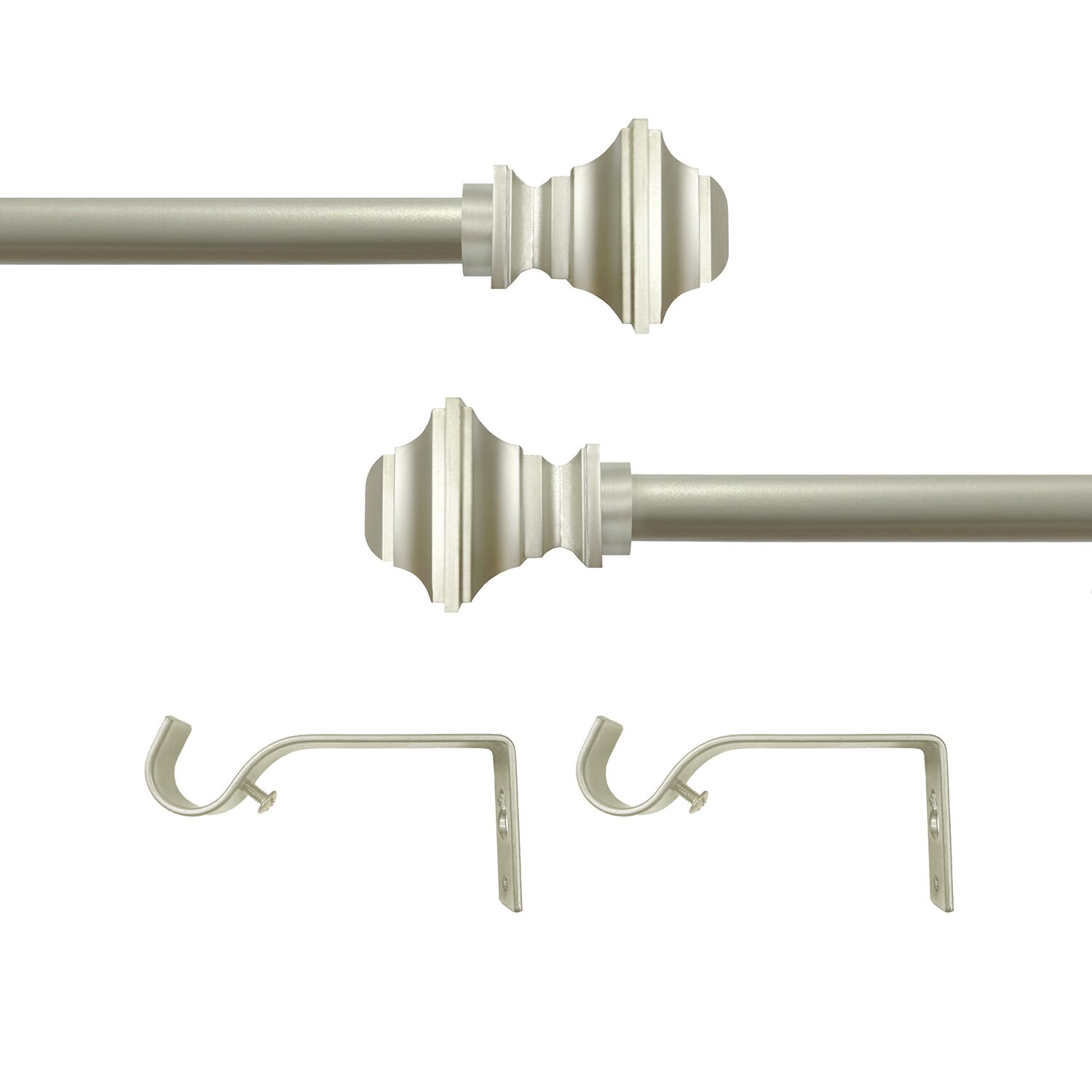 Achim Ryder Adjustable 3/4 Curtain Rod
