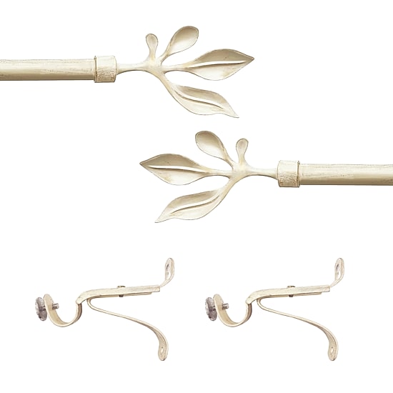 Achim Atrium Adjustable 3/4 IN Curtain Rod