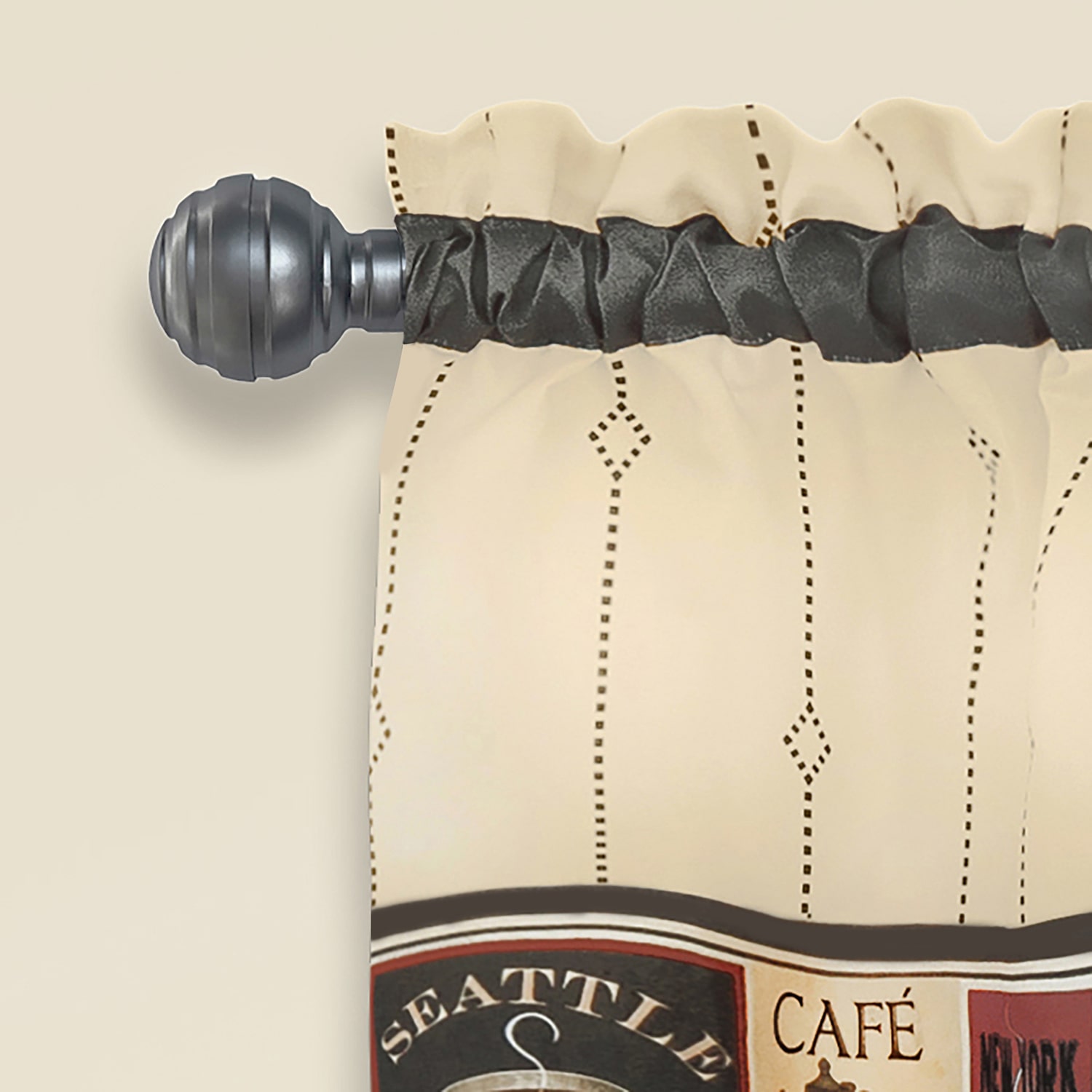 Achim Hayden Adjustable 3/4 Curtain Rod