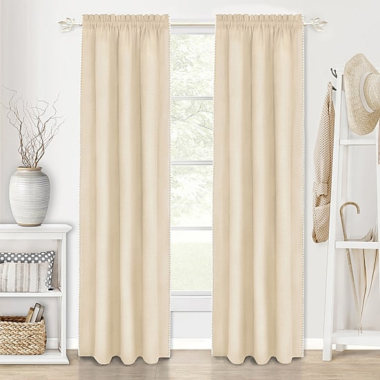 Achim Atrium Adjustable 3/4 IN Curtain Rod