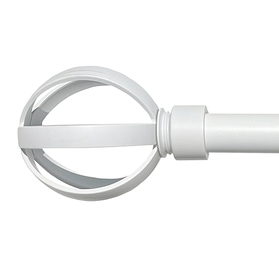 Achim Halo Adjustable 3/4 IN Curtain Rod