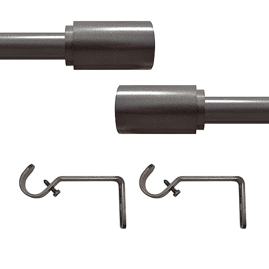 Achim Futura Adjustable 3/4 IN Curtain Rod