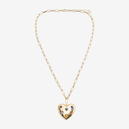 Bijoux Bar Womens 14 Inch Choker Necklace In Yellow