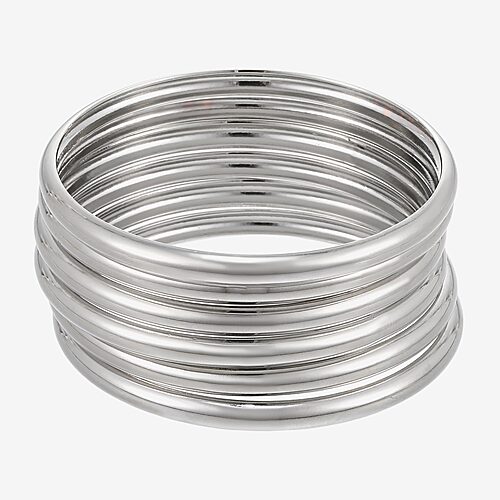 Forever 21 Timeless  Womens Bangle Bracelet In Silver