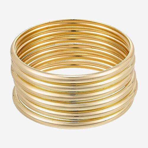 Forever 21 Timeless  Womens Bangle Bracelet In Yellow