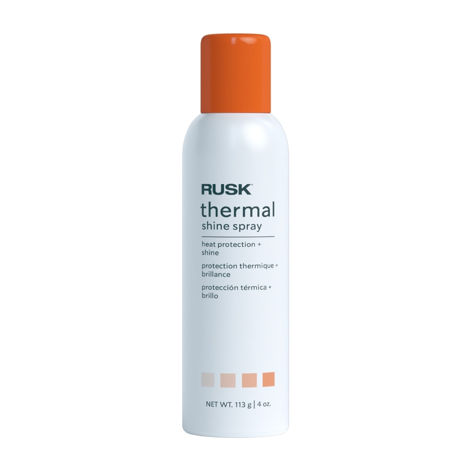 Rusk Pure Argan Oil Thermal Shine Spray Styling Product 4.4 oz.