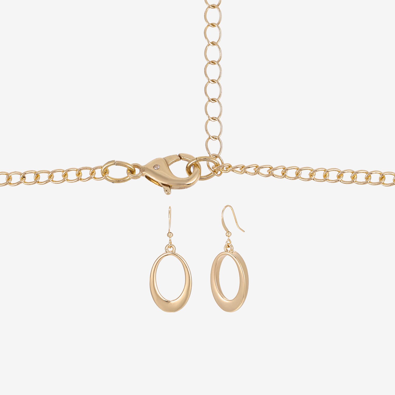 Bold Elements Womens 2-pc. Necklace Set