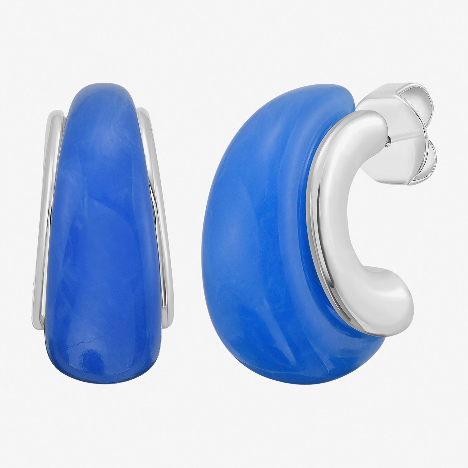 RM Rebecca Minkoff Womens 19mm Hoop Earrings