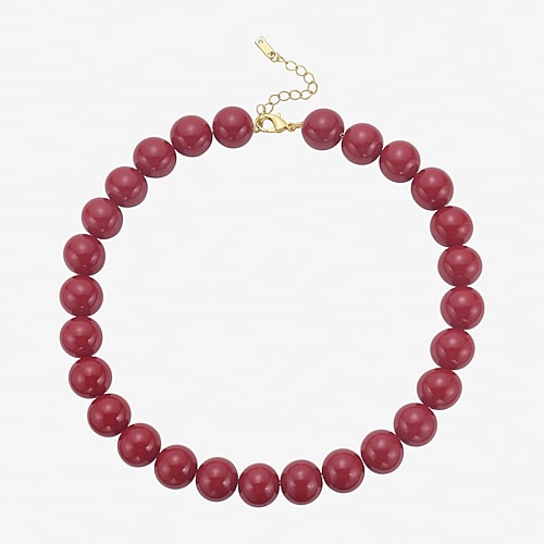 Rm Rebecca Minkoff Womens Beaded Necklace In Transparent