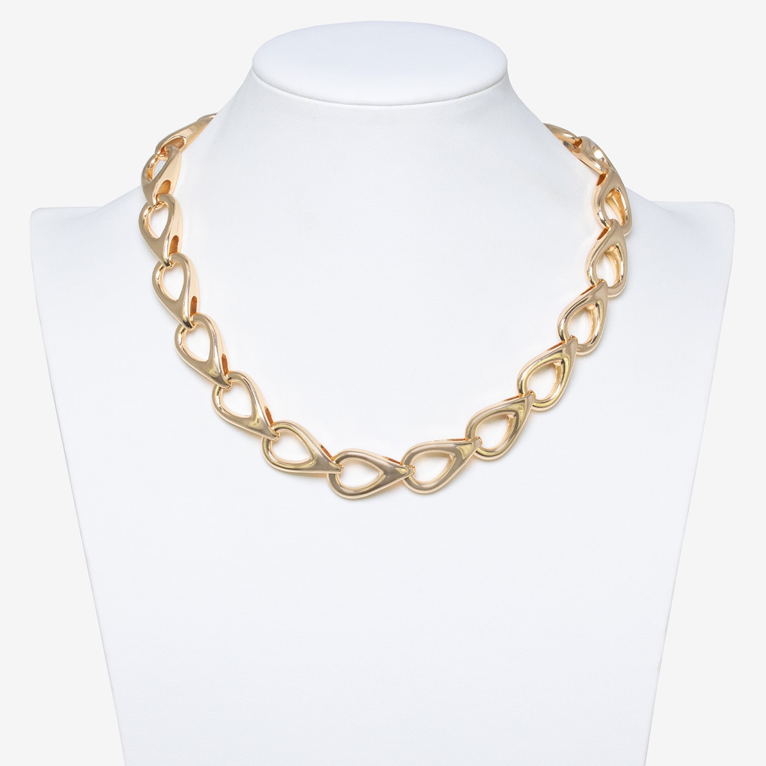 Bold Elements Womens 14 Inch Fashion Chain Necklace