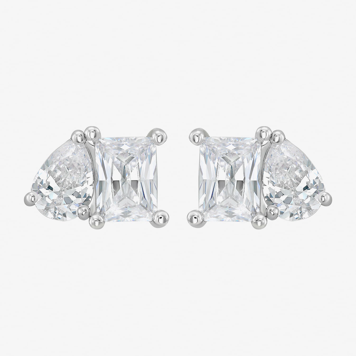 RM Rebecca Minkoff Cubic Zirconia 7mm Stud Earrings