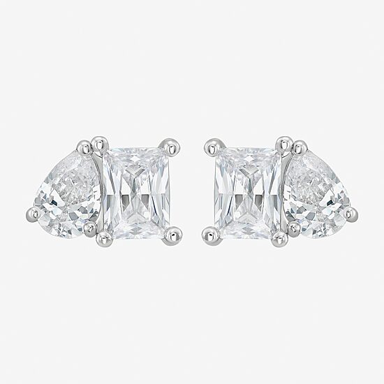RM Rebecca Minkoff Cubic Zirconia 7mm Stud Earrings