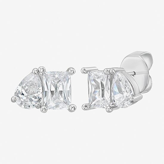 RM Rebecca Minkoff Cubic Zirconia 7mm Stud Earrings