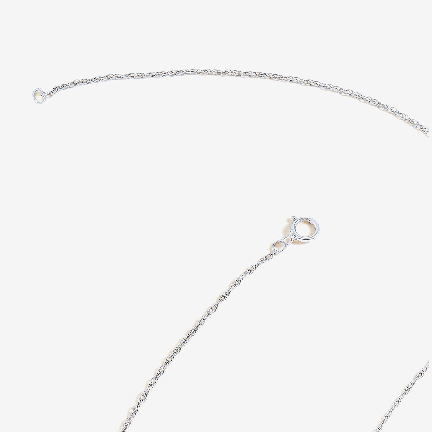 Womens 1 CT. T.W. Lab Grown White Diamond 14K White Gold Heart 18 Inch Pendant Necklace