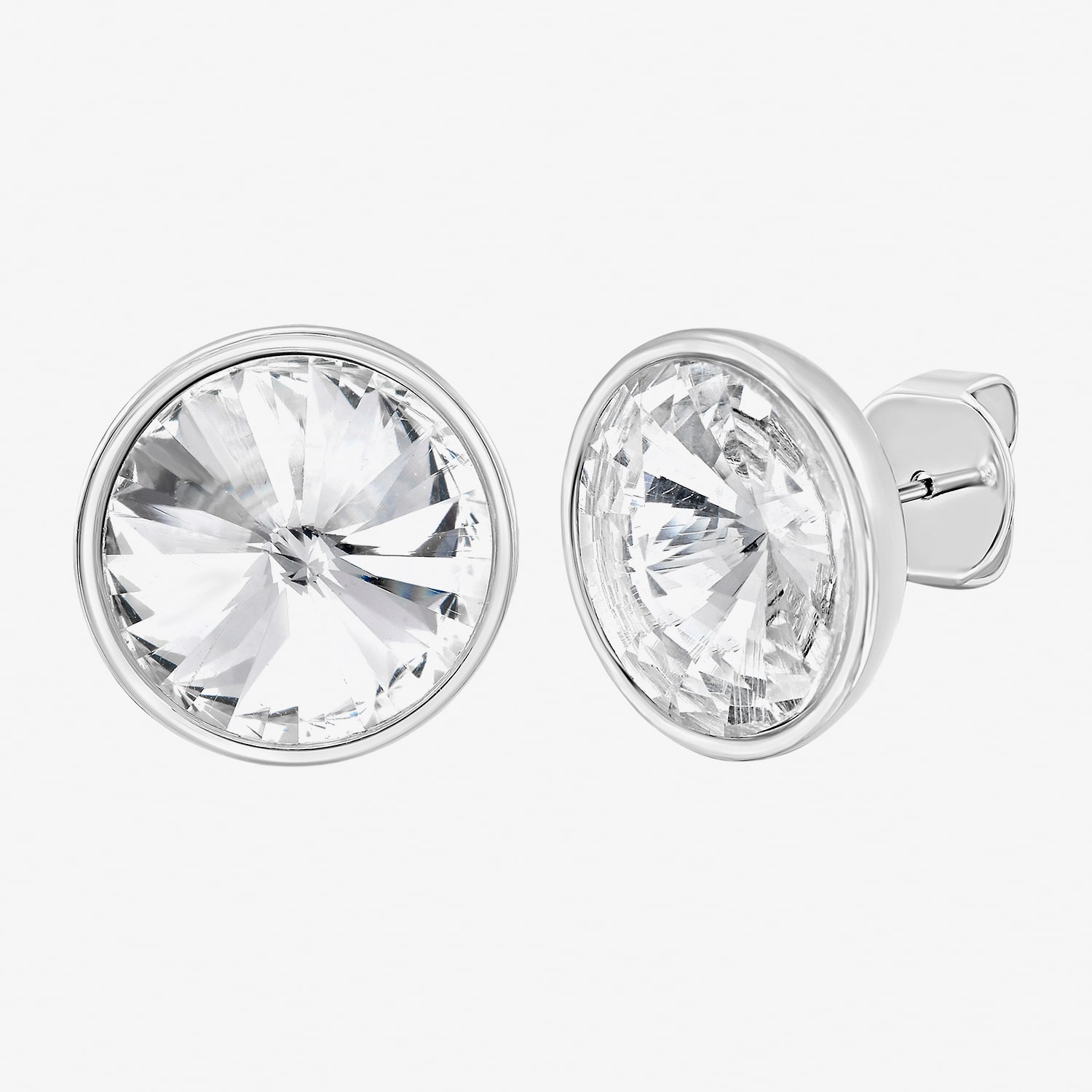 RM Rebecca Minkoff Cubic Zirconia 12mm Stud Earrings