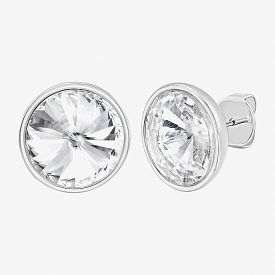 RM Rebecca Minkoff Cubic Zirconia 12mm Stud Earrings