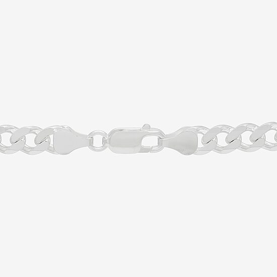Limited Quantities! Mens Sterling Silver 18 Inch Curb Chain Necklace
