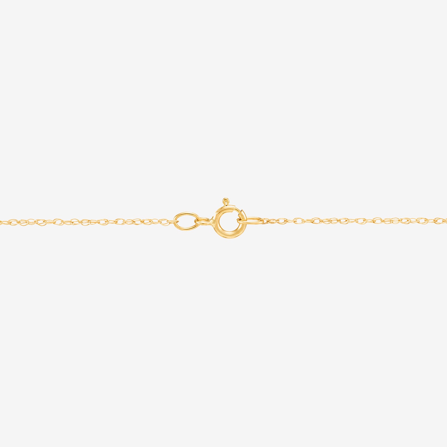 Womens 10K Gold Butterfly 18 Inch Pendant Necklace