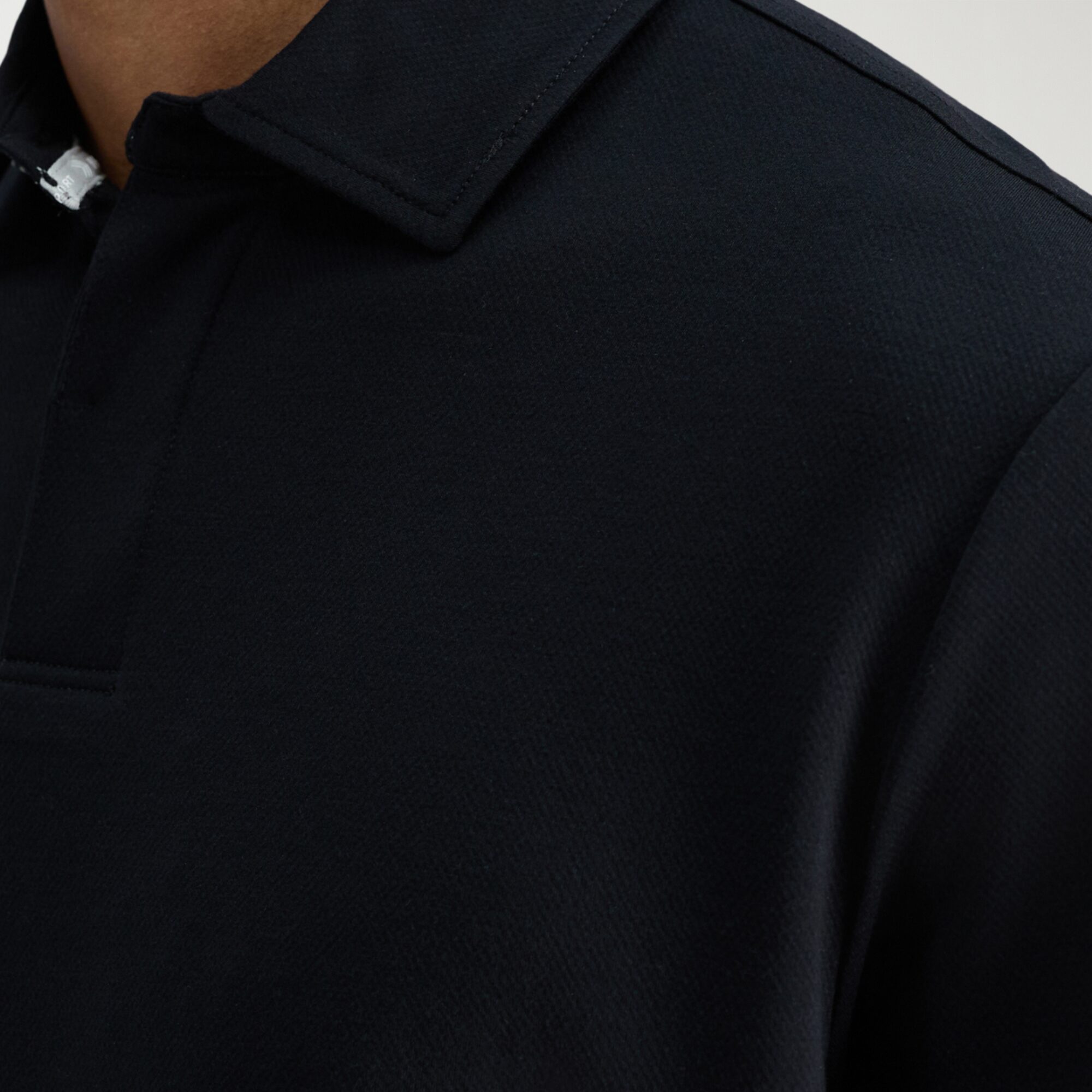 Haggar Pique Mens Regular Fit Short Sleeve Polo Shirt