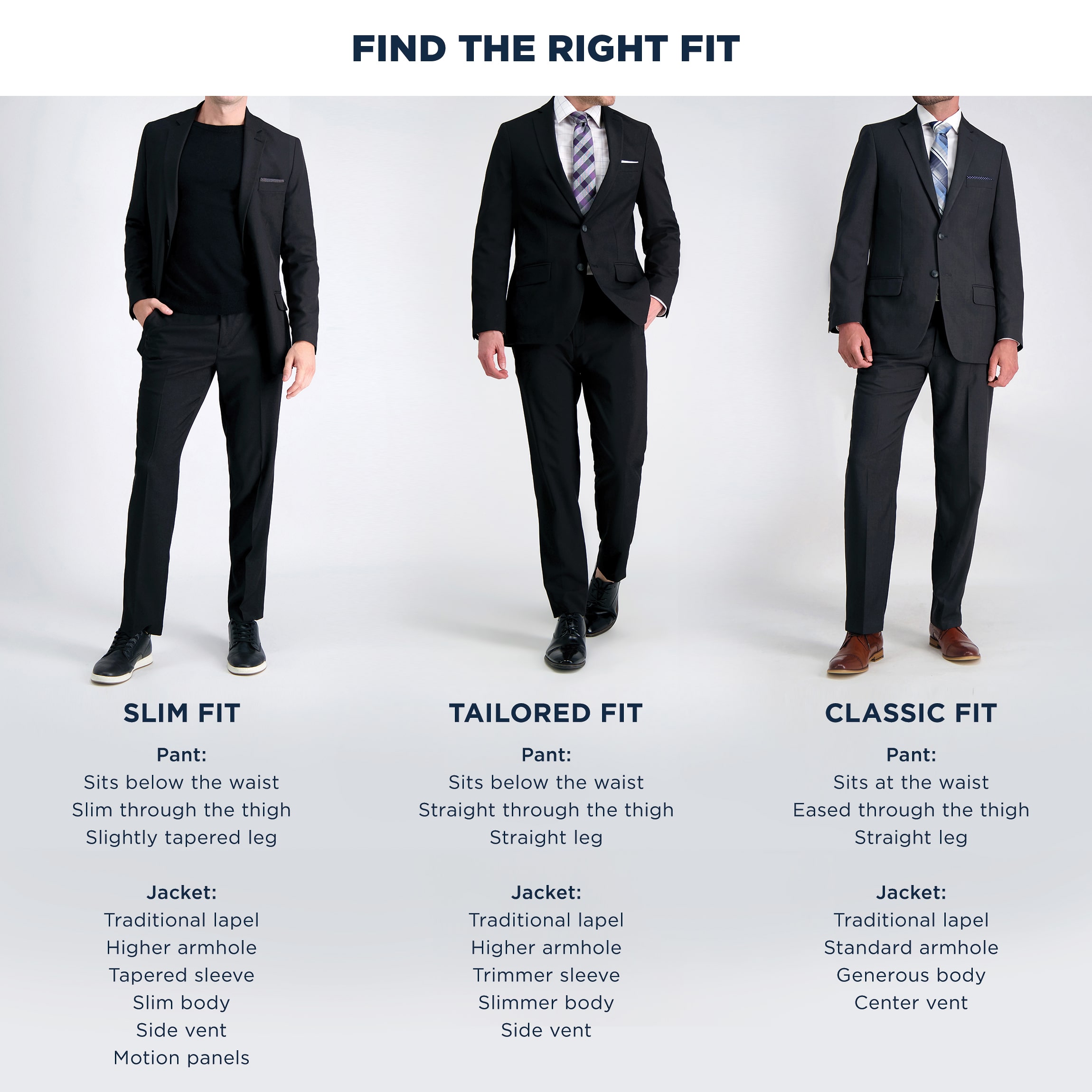 Haggar JMH Tailored Mens Stretch Fabric Modern Fit Windowpane Suit Jacket