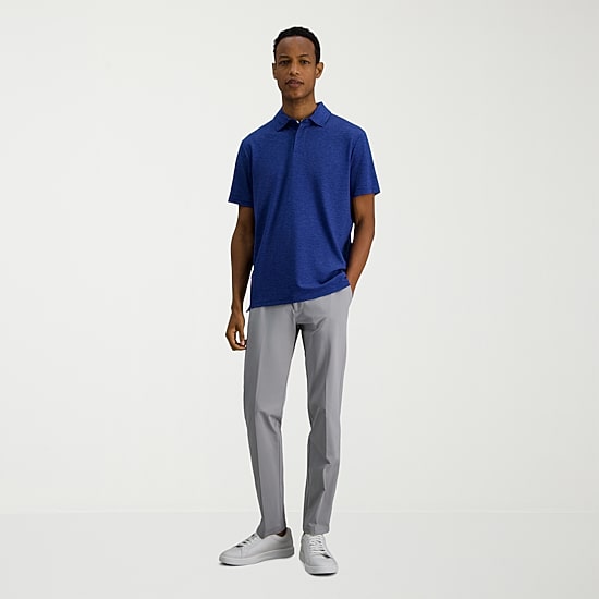 Haggar Pique Mens Regular Fit Short Sleeve Polo Shirt