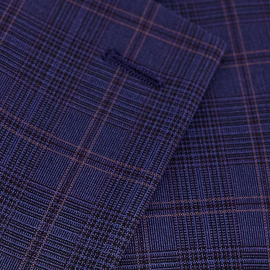 Haggar JMH Premium Stretch Plaid Mens Plaid Modern Fit Sport Coat