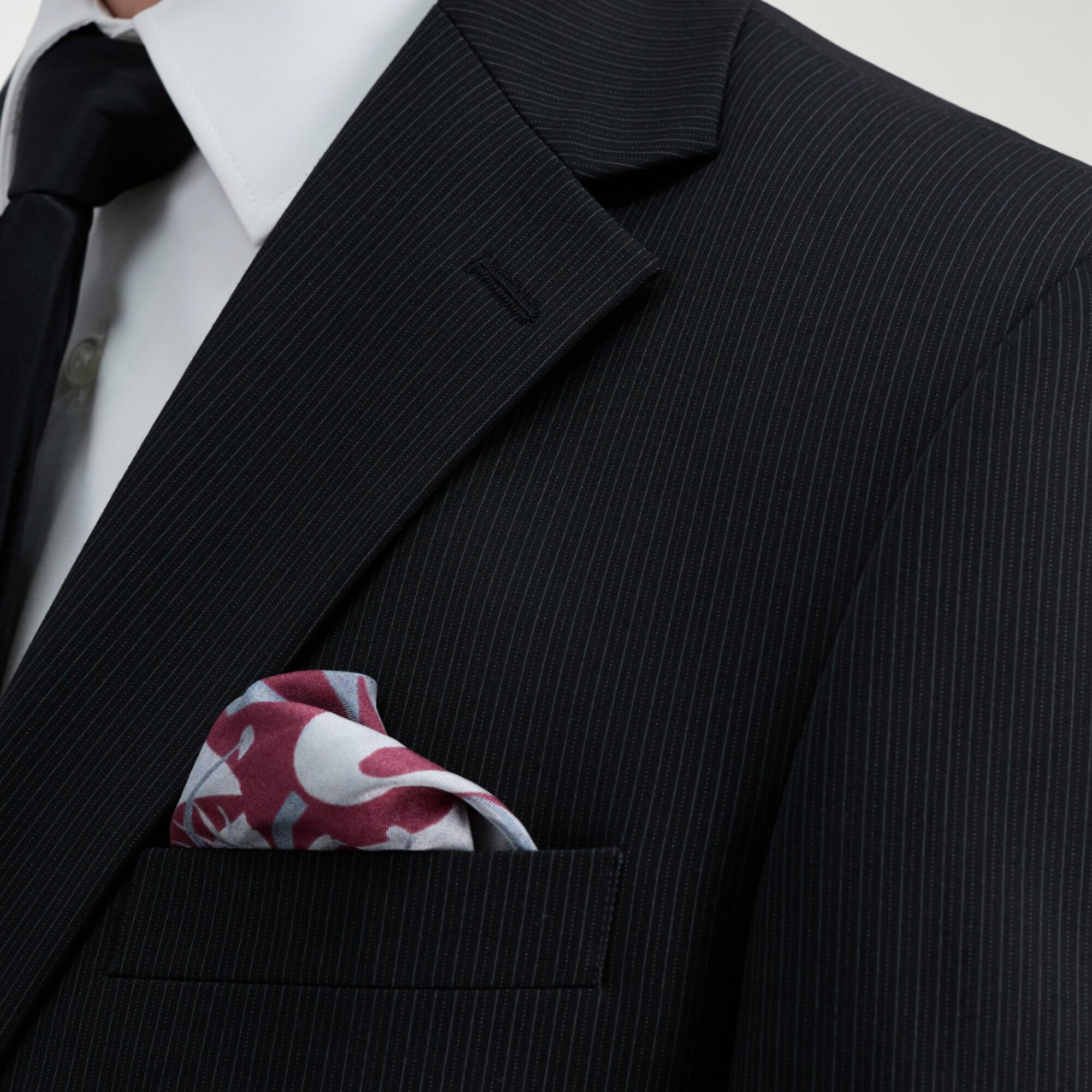 Haggar JMH Mens Classic Fit Striped Suit Jacket