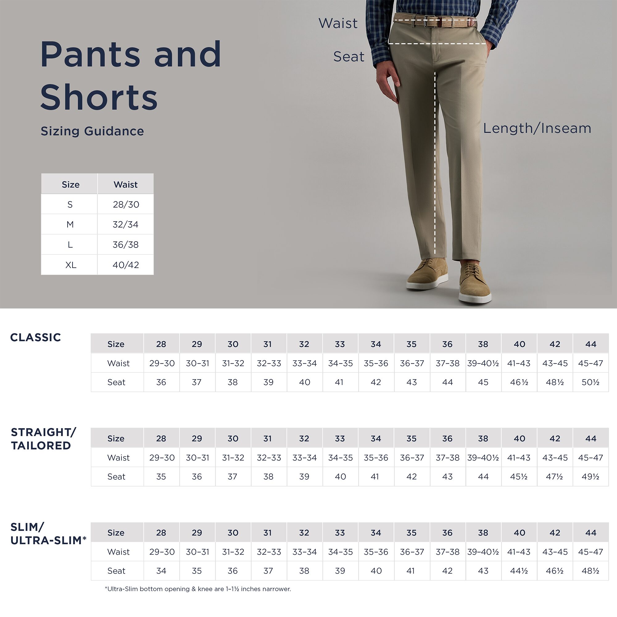 Haggar Modern Khaki Mens Classic Fit Dress Flat Front Pant