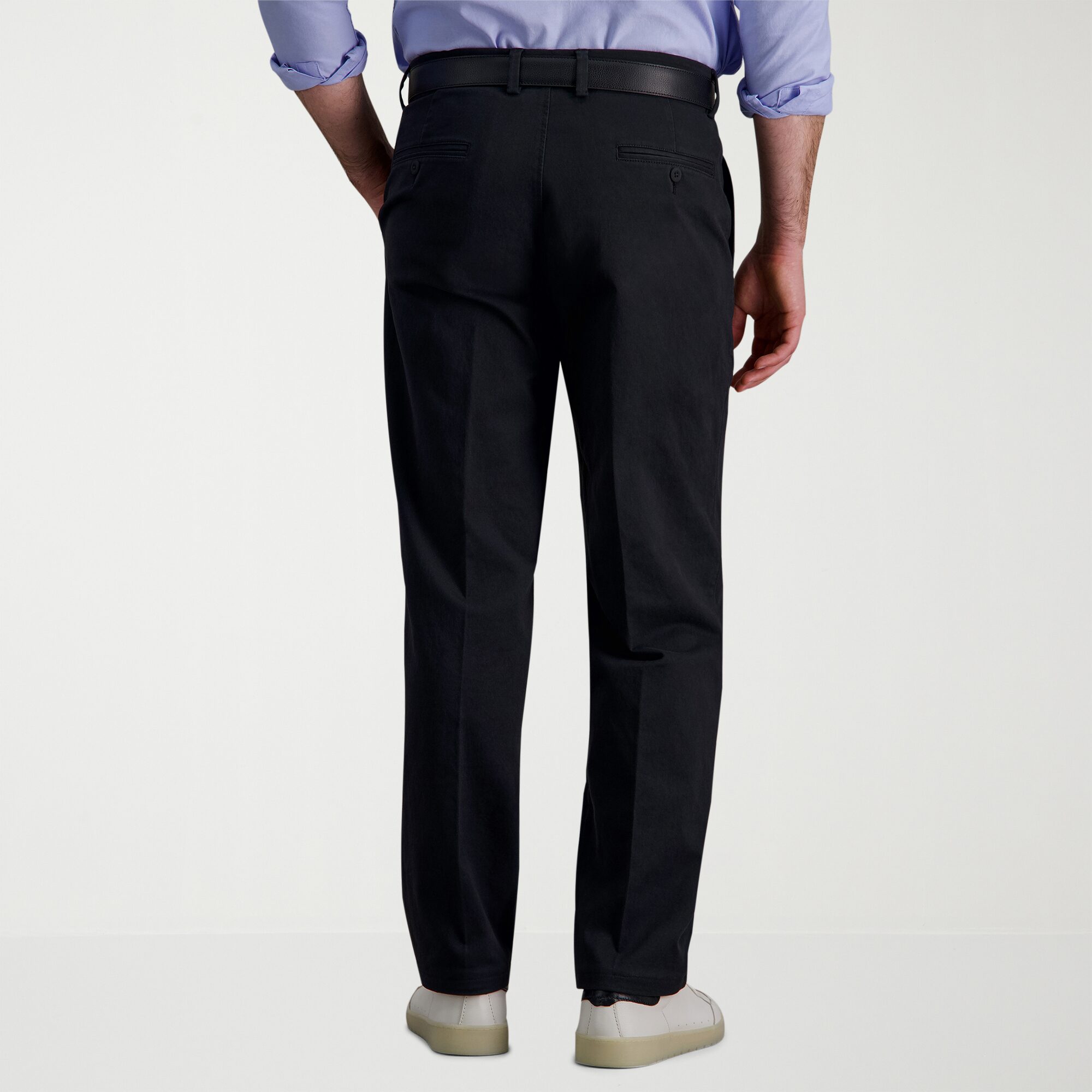 Haggar Modern Khaki Mens Classic Fit Dress Flat Front Pant