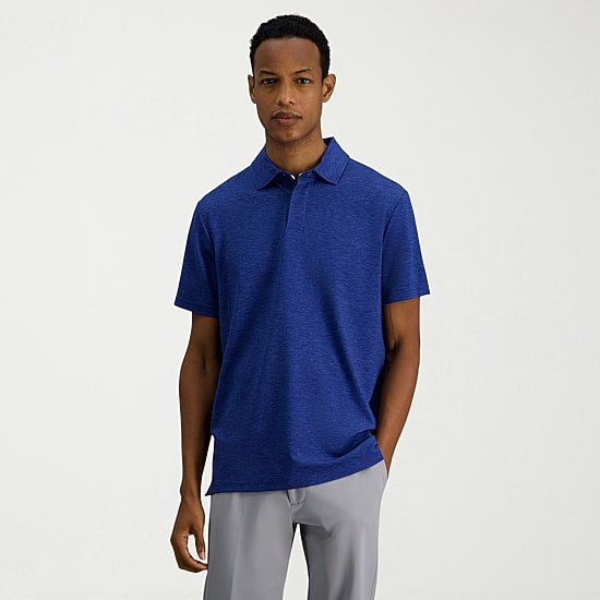 Haggar Pique Mens Regular Fit Short Sleeve Polo Shirt