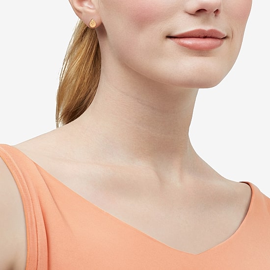 Limited Quantities! 10K Gold 7.3mm Stud Earrings