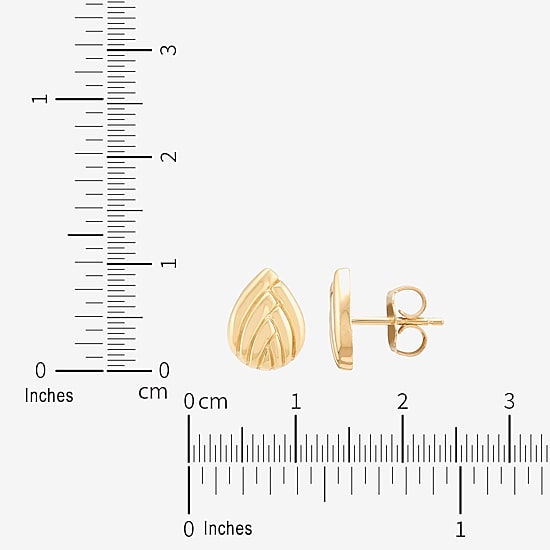 Limited Quantities! 10K Gold 7.3mm Stud Earrings