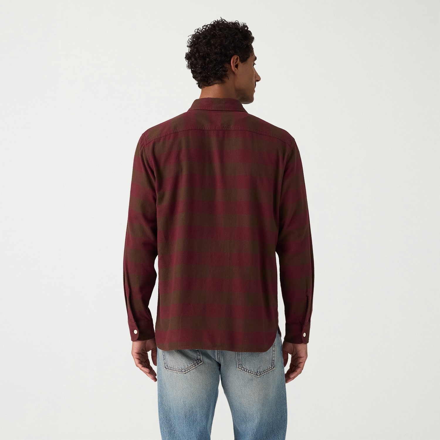 Levi's® Mens Long Sleeve Regular Fit Flannel Shirt