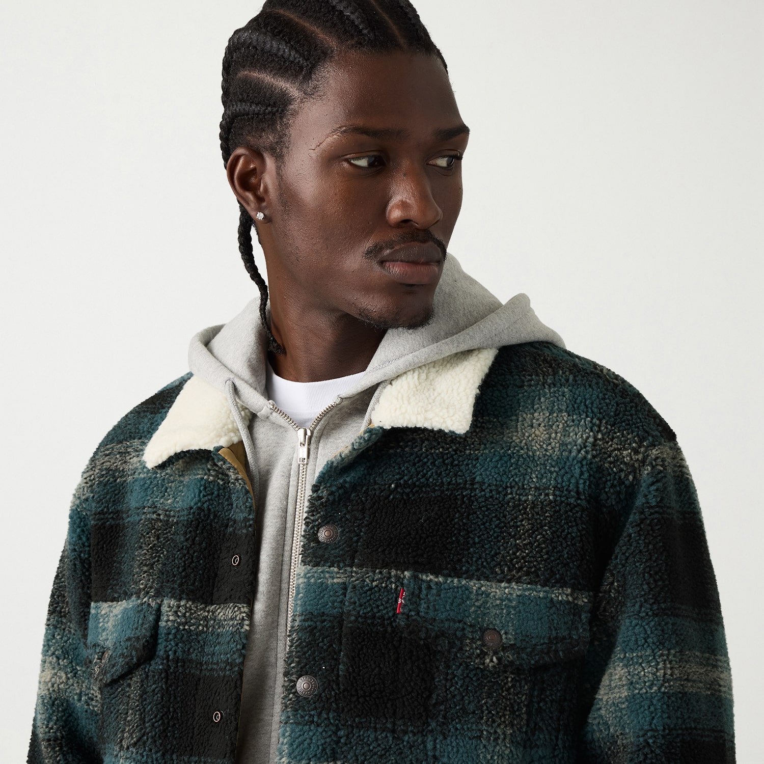 Levi's® Mens Long Sleeve Zipper Hoodie