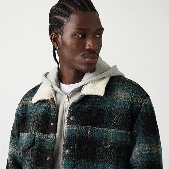 Levi's® Mens Long Sleeve Zipper Hoodie
