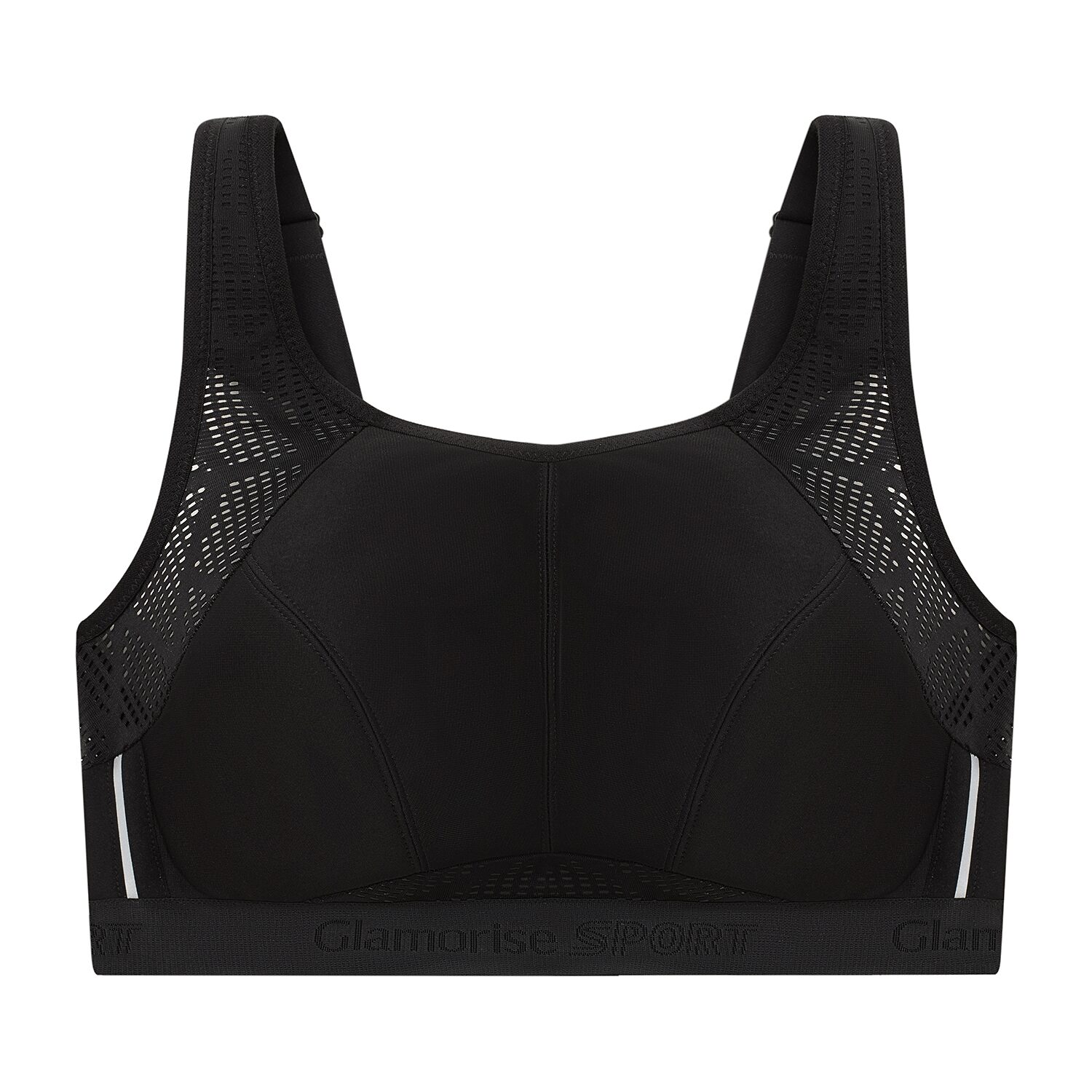 Glamorise No-Sweat Mesh Sports Wirefree Bra-1068