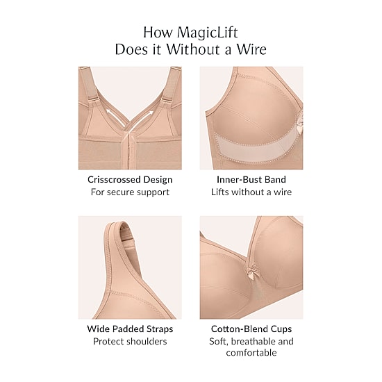Glamorise Full Coverage Wireless Full Coverage Bra 1005