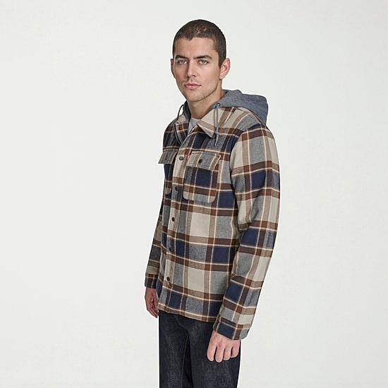Levi's® Mens Hooded Midweight Shirt Jacket