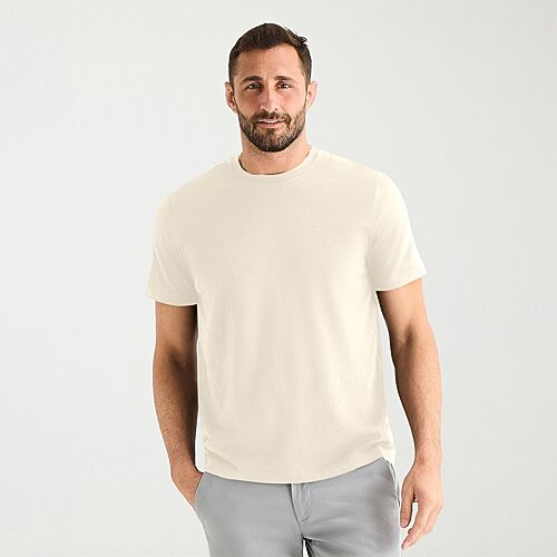 St. John's Bay Super Soft Mens Crew Neck Short Sleeve Stretch Fabric T-Shirt, Xx-large, White