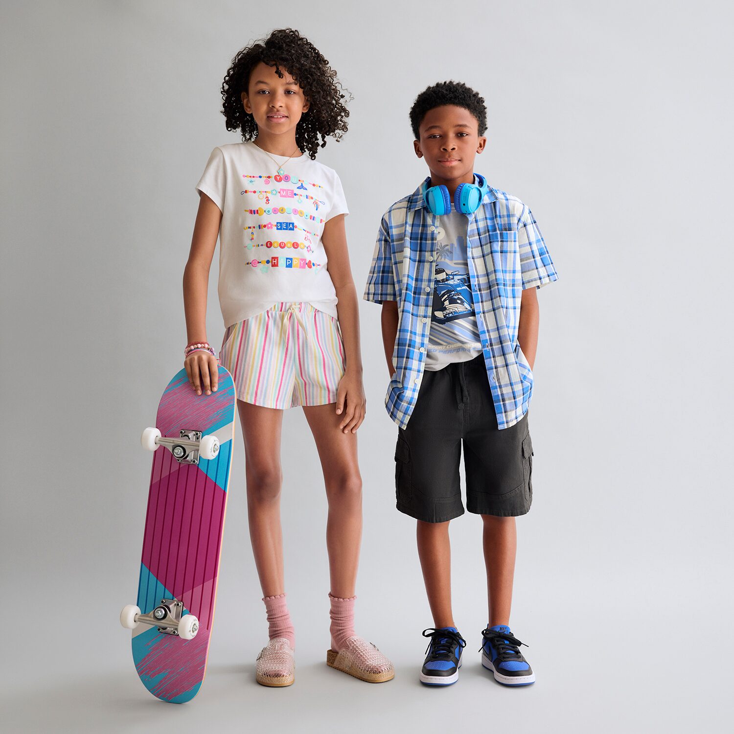 Thereabouts Little & Big Kid Boys Short Sleeve Regular Fit Button-Down Shirt