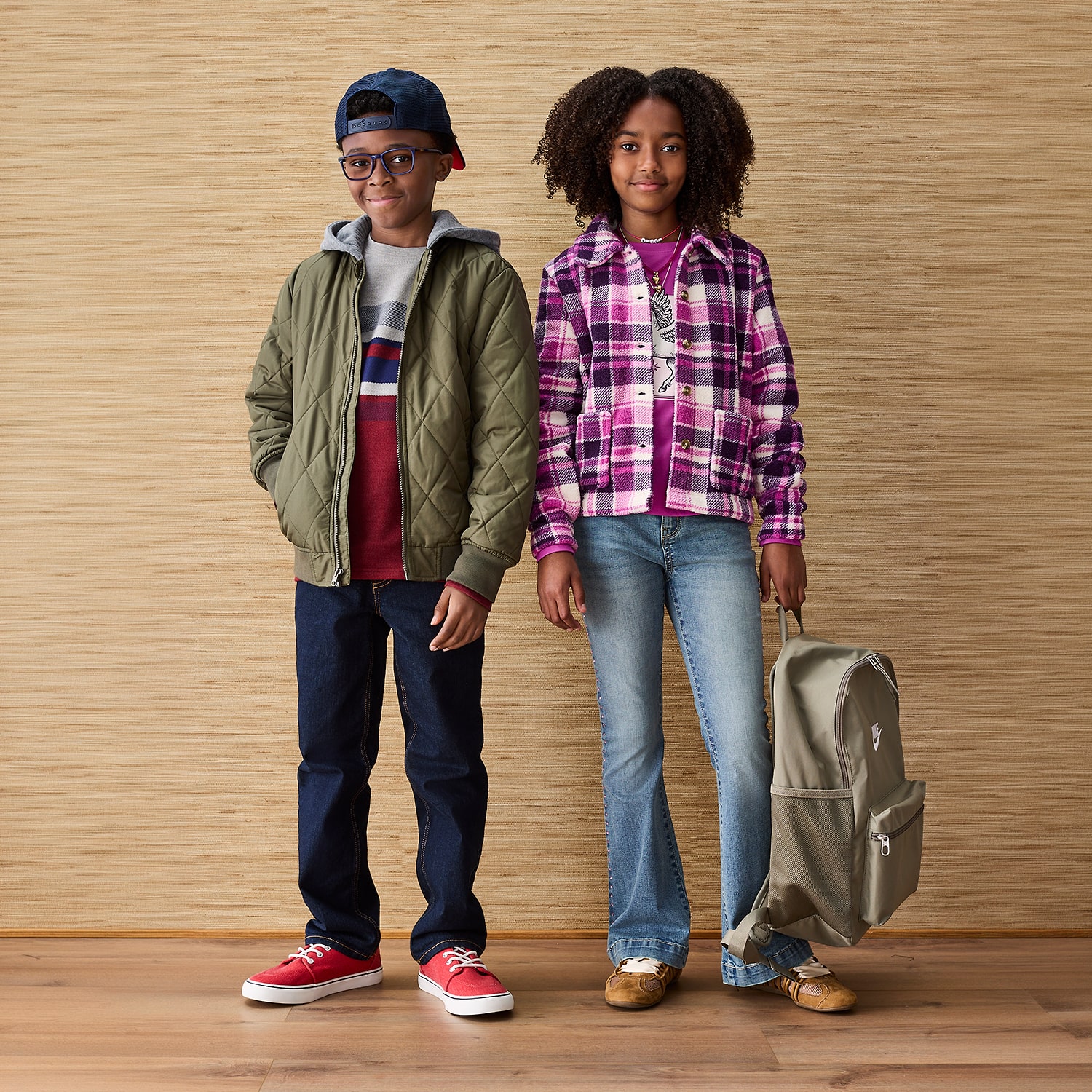 Thereabouts Little & Big Kid Boys Hooded Lightweight Bomber Jacket