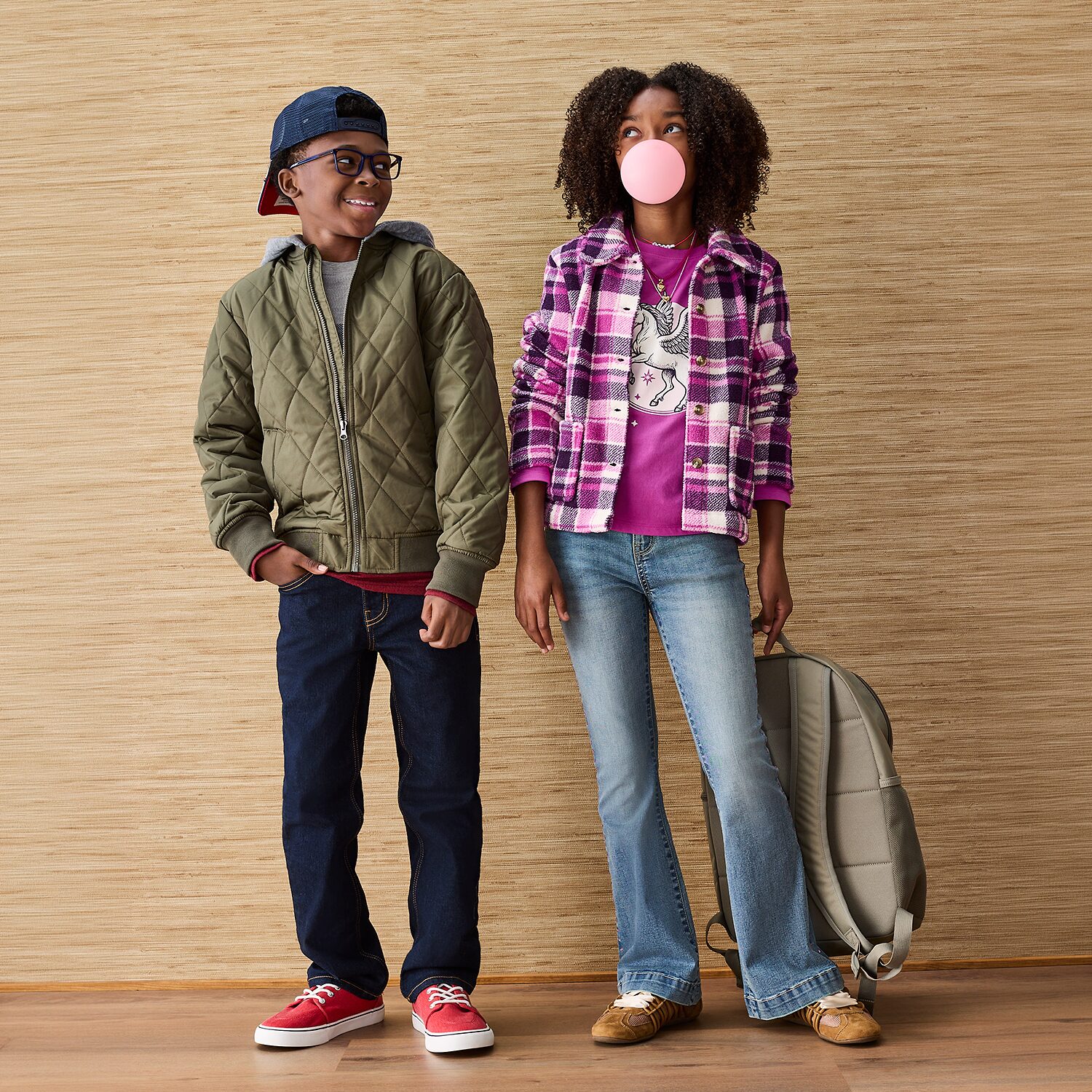 Thereabouts Little & Big Kid Boys Hooded Lightweight Bomber Jacket